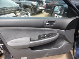 2003 HONDA ACCORD LX BLUE 4DR 2.4L VTEC AT A17595